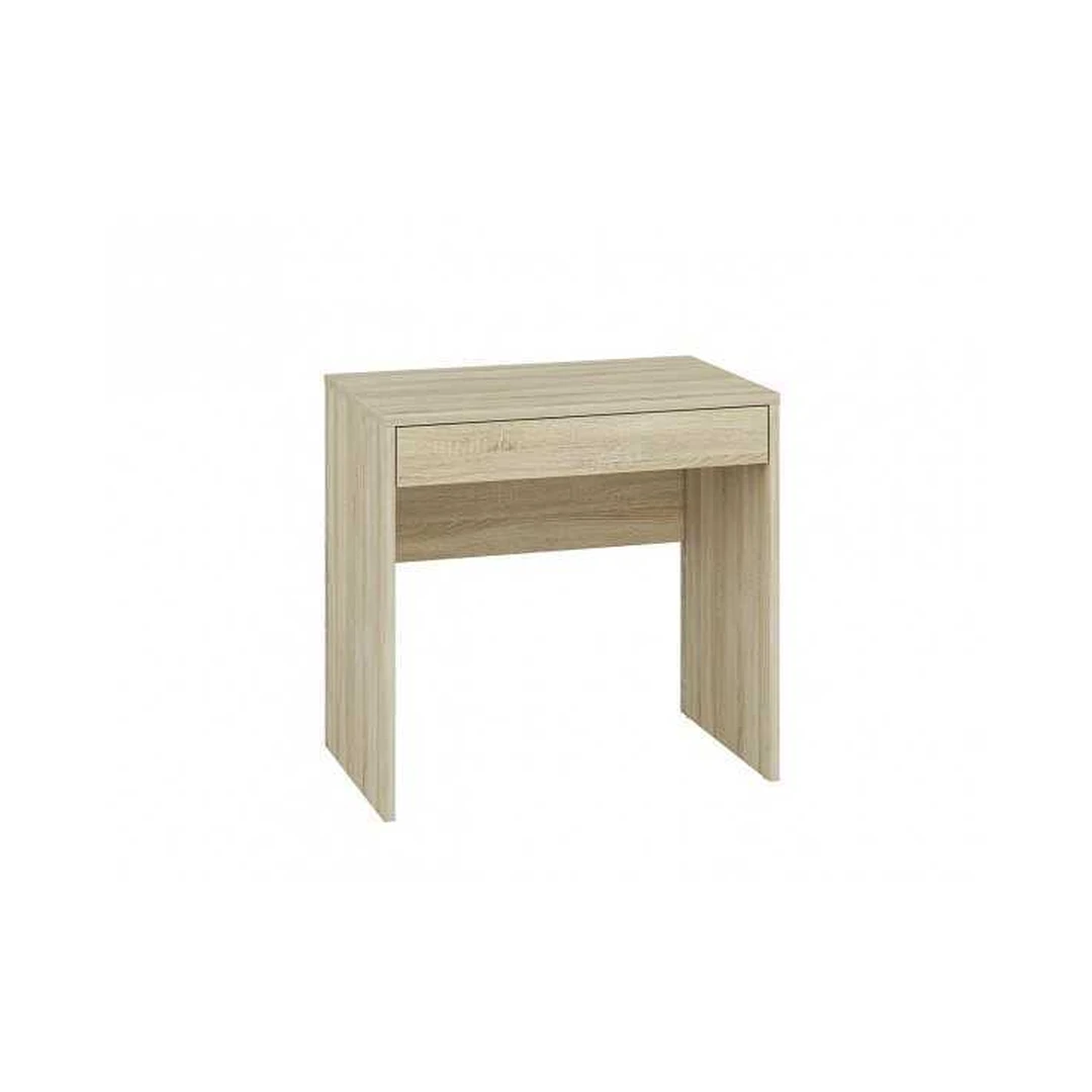 Šviesus Sonoma spalvos stalas su pilnu ištraukimu