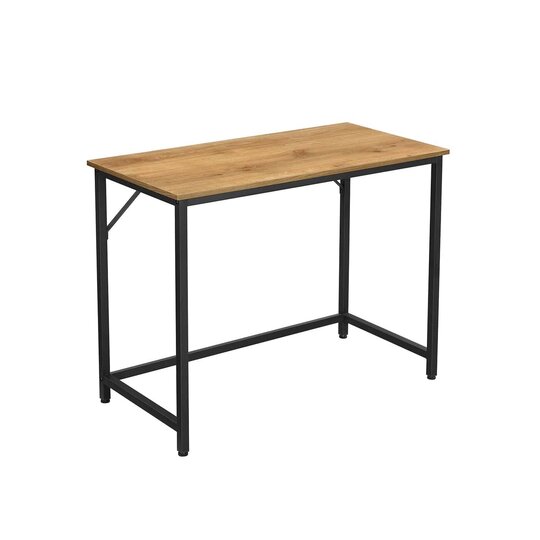 Rašomasis stalas medaus rudai juodas - Darbo stalai