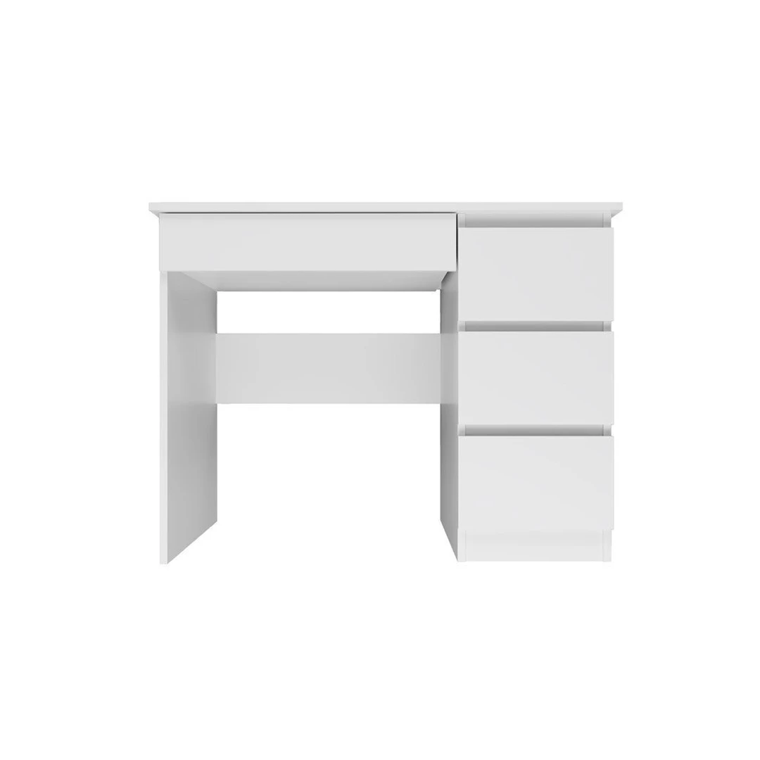 Modernus rašomasis stalas su 4 stalčiais