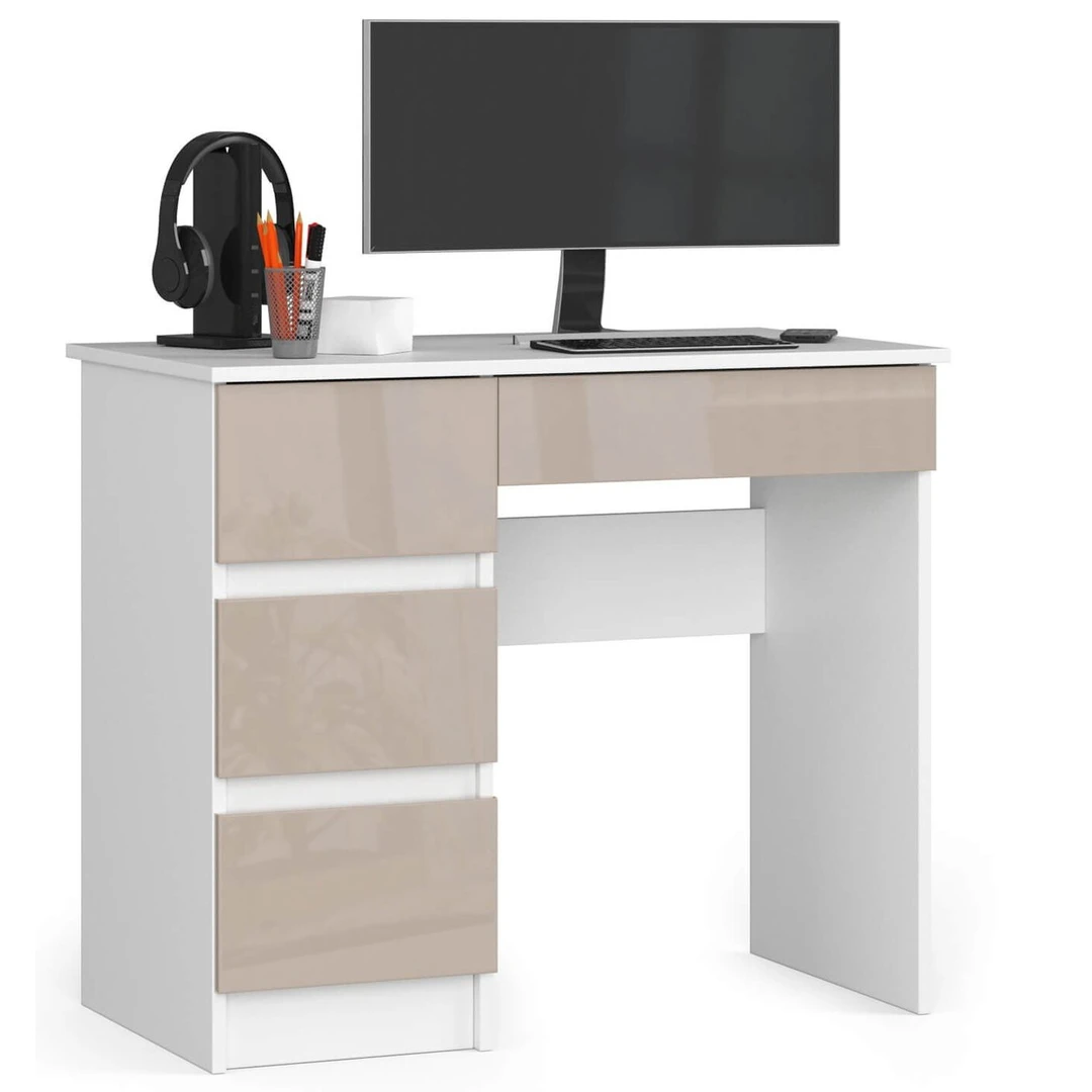 Rašomasis stalas su atsparia plokšte ir patogiais stalčiais