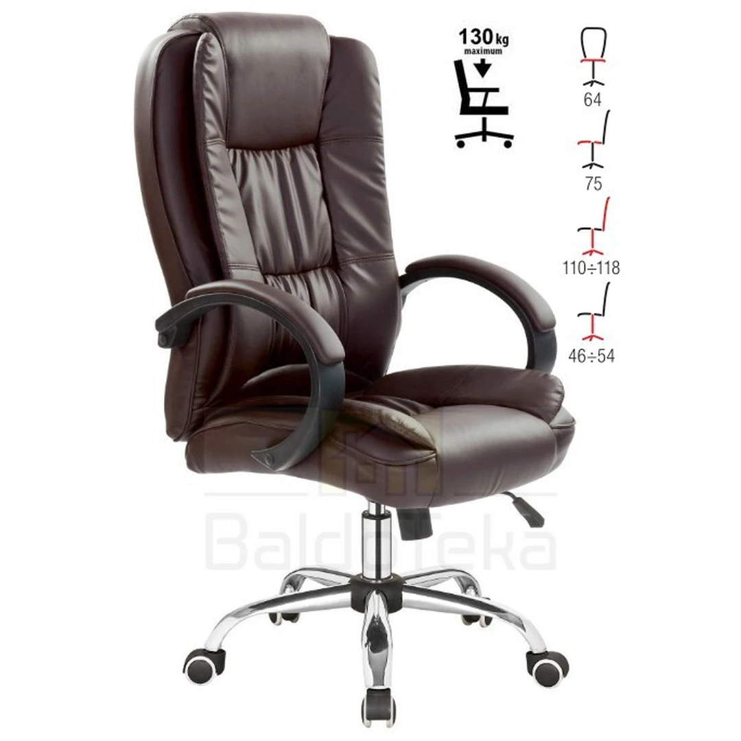 Ergonomiška RELAX darbo kėdė su TILT mechanizmu