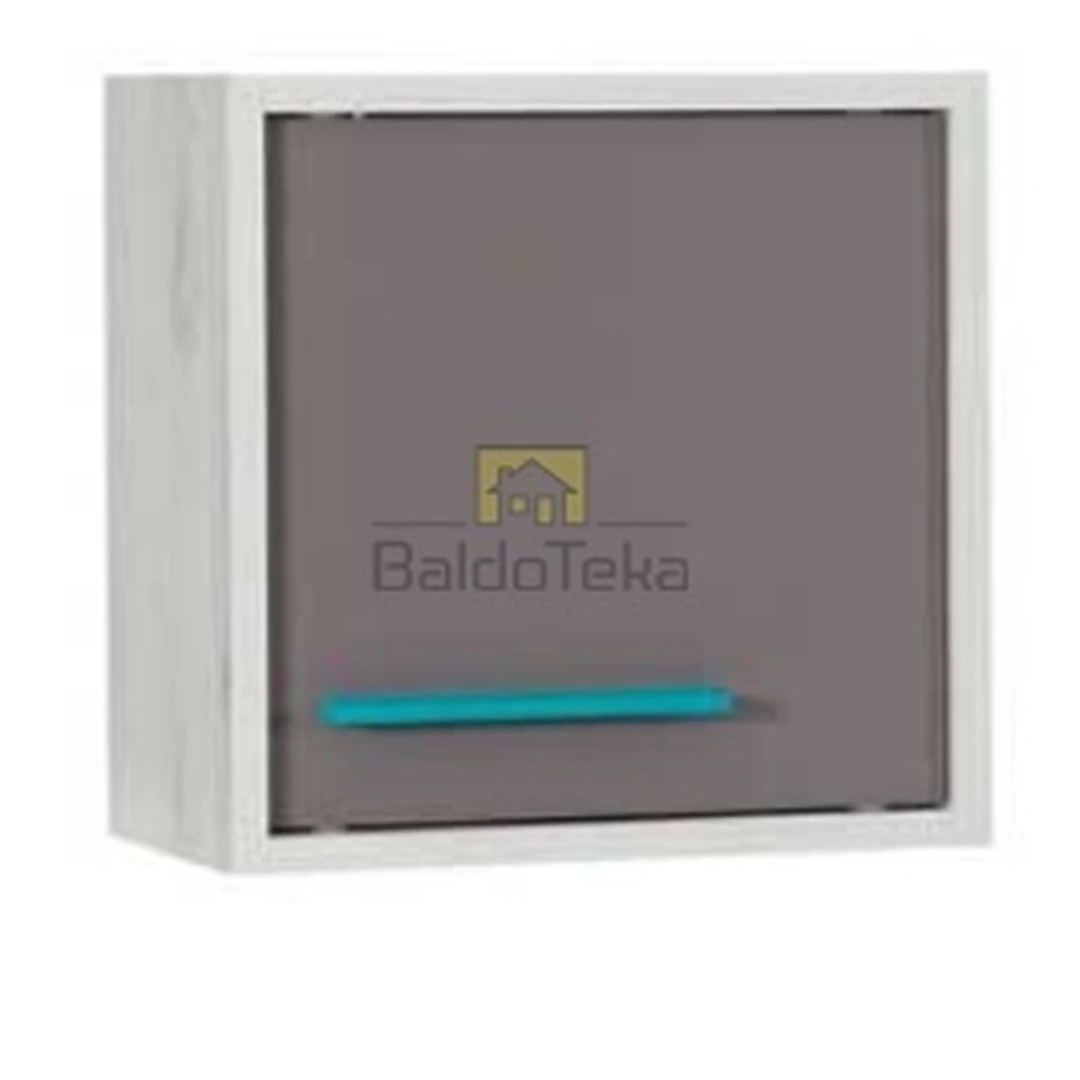 Šiuolaikiška LMDP spintelė craft balta/pilka