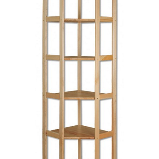 Ergonominė pušinė lova su natūralia medžio tekstūra