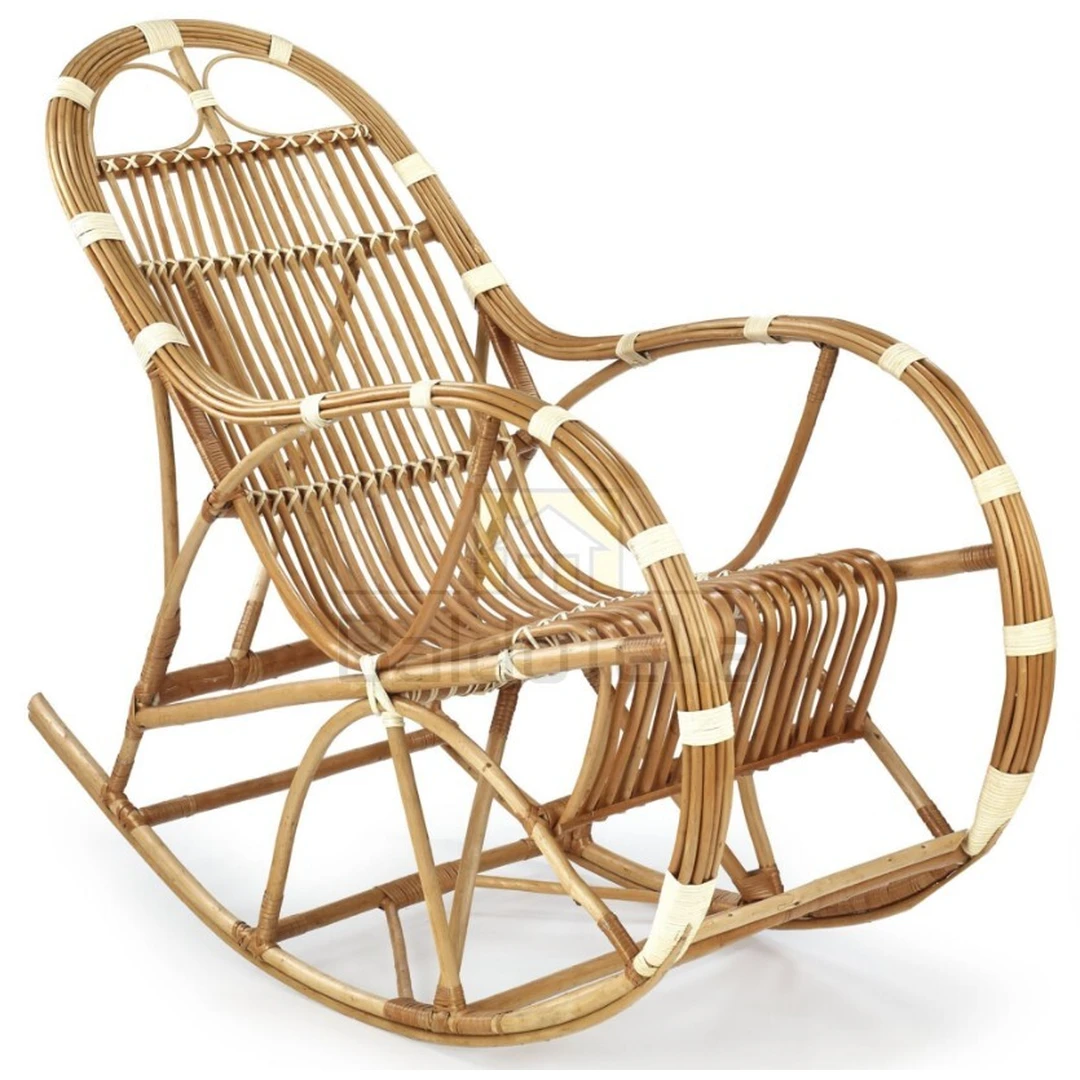 Supamasis krėslas ROCCO – natūrali spalva, patogus ir erdvus