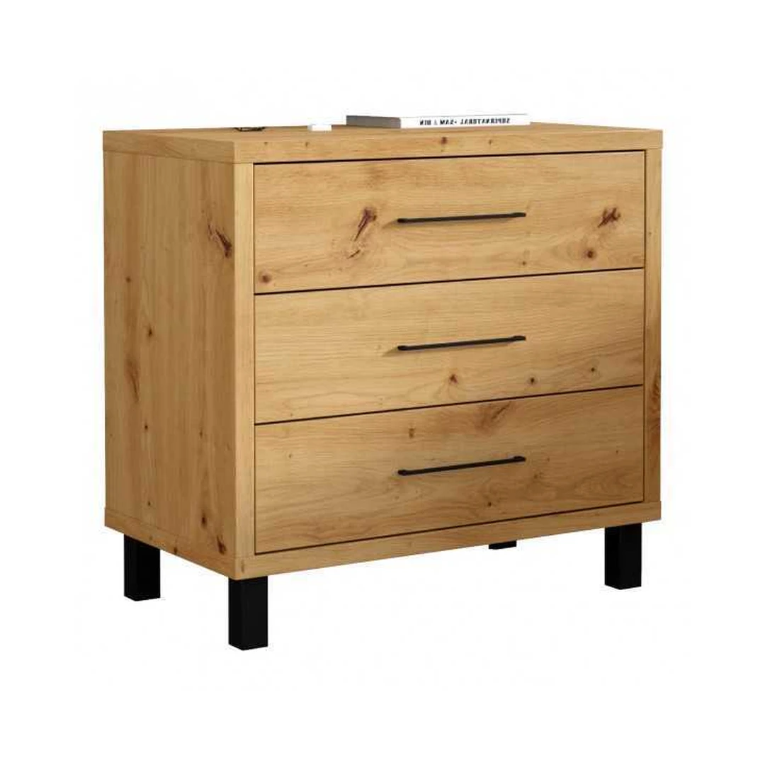 Elegantiškos spintos „Artisan“ ąžuolo spalva