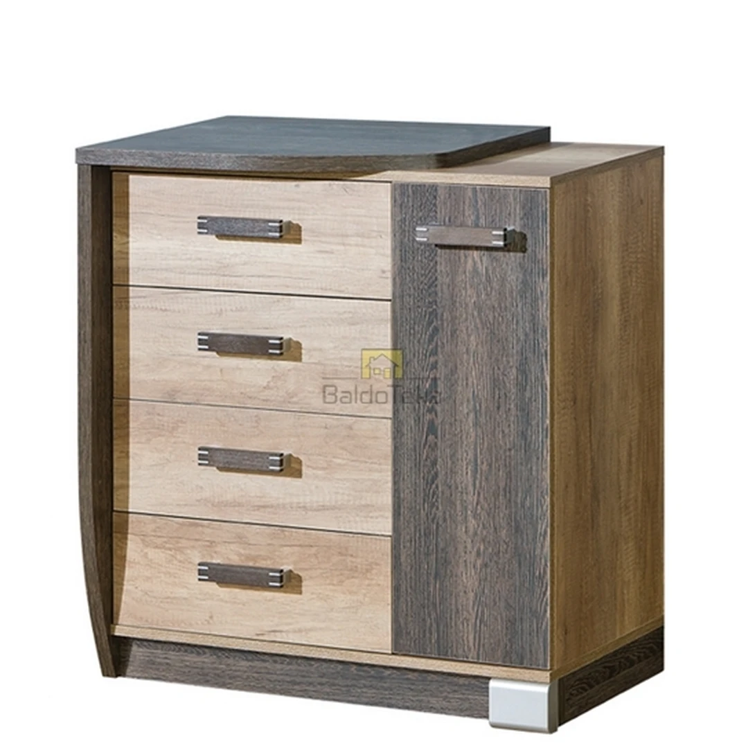 Šiuolaikiška spintelė ąžuolo canyon/arusha spalvos