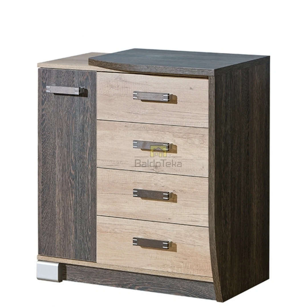 Šiuolaikiška spintelė ąžuolo canyon/arusha spalvos