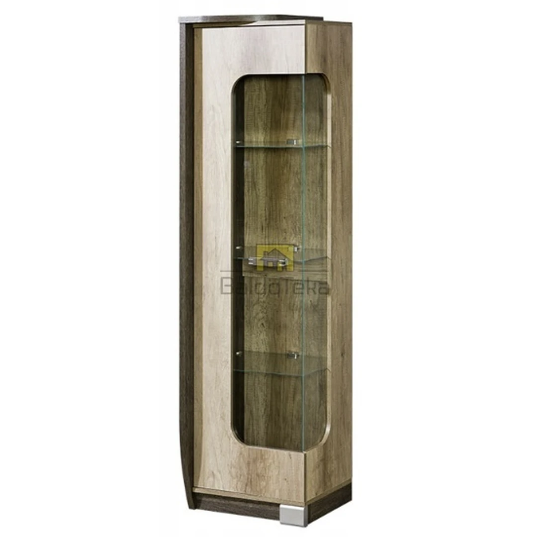 Šiuolaikiška spintelė su apšvietimu – ąžuolo canyon/arusha spalva