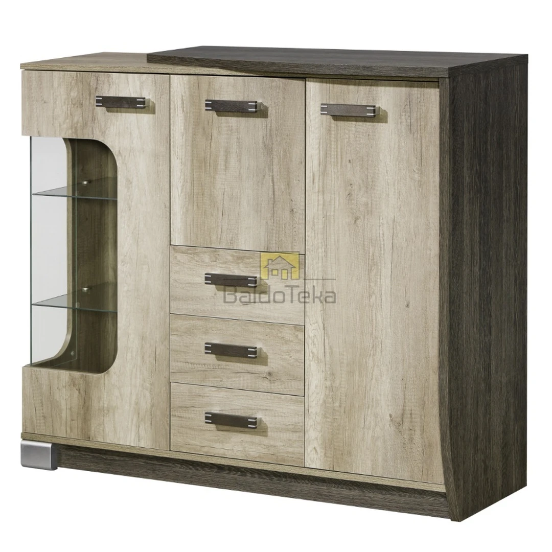 Ergonominė spintelė su apšvietimu