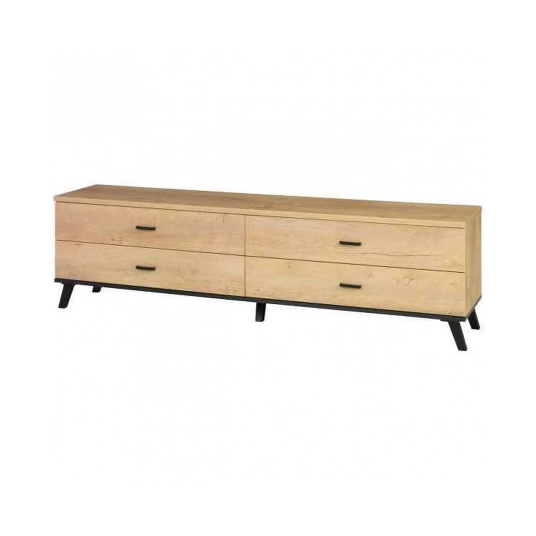 Šiuolaikiška 181 cm spinta su juodais akcentais