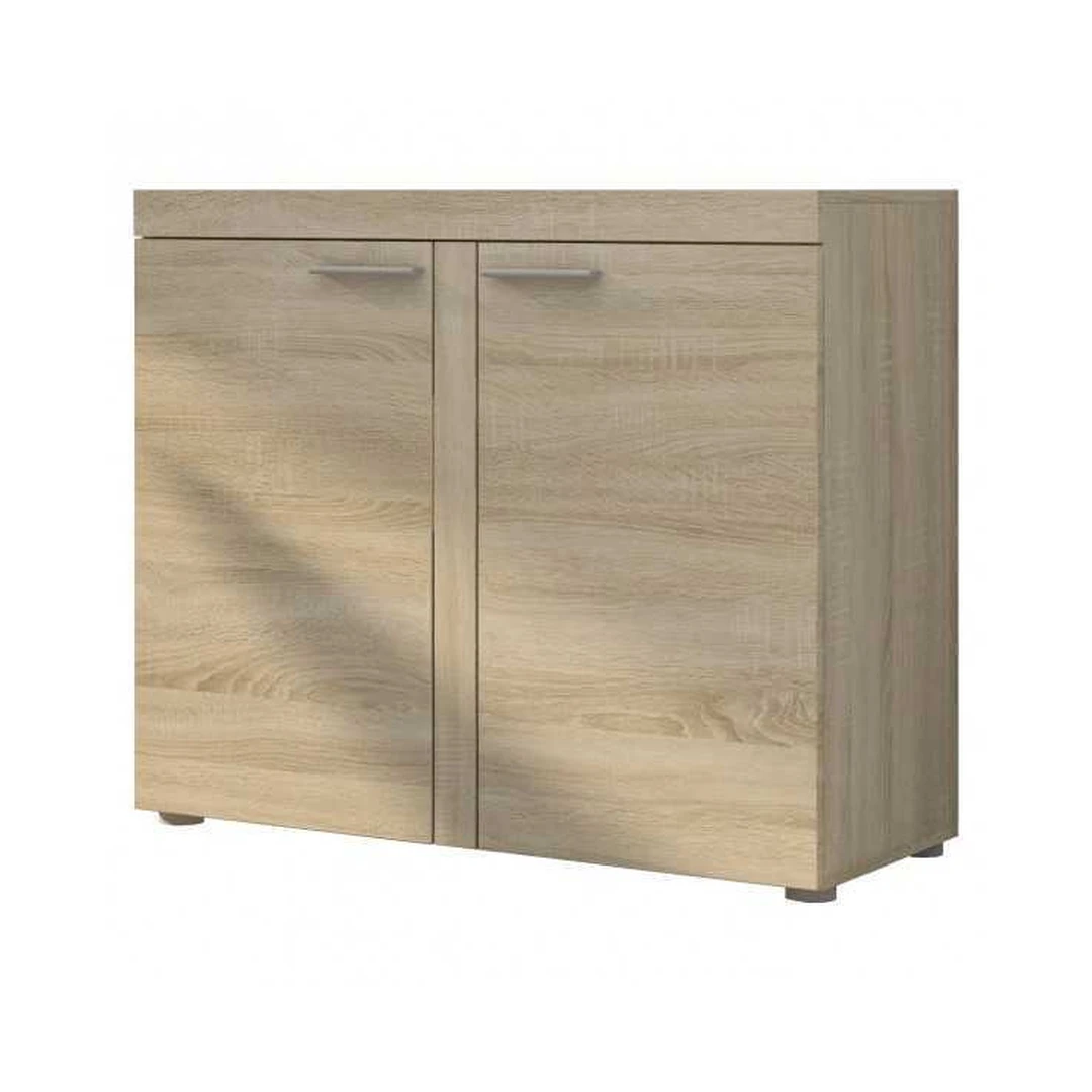 Stilingas Sonoma ąžuolo spintos komplektas su moderniu dizainu