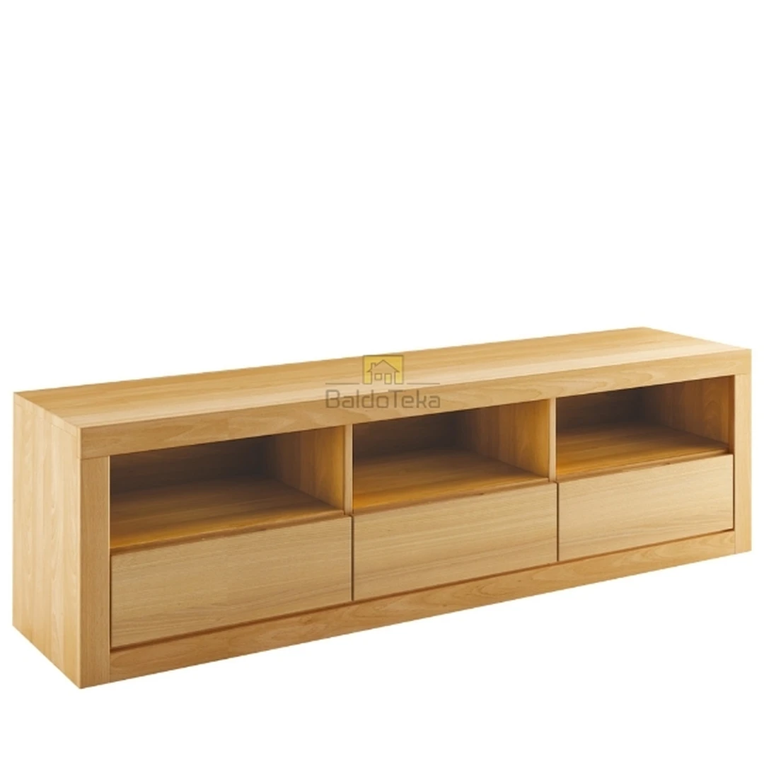 Natūralaus buko medžio stalas – 180x50x41 cm