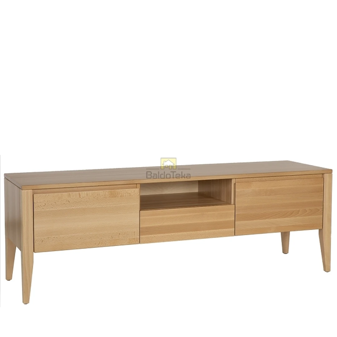 Natūralaus buko medžio spintelė – 150x50x43 cm