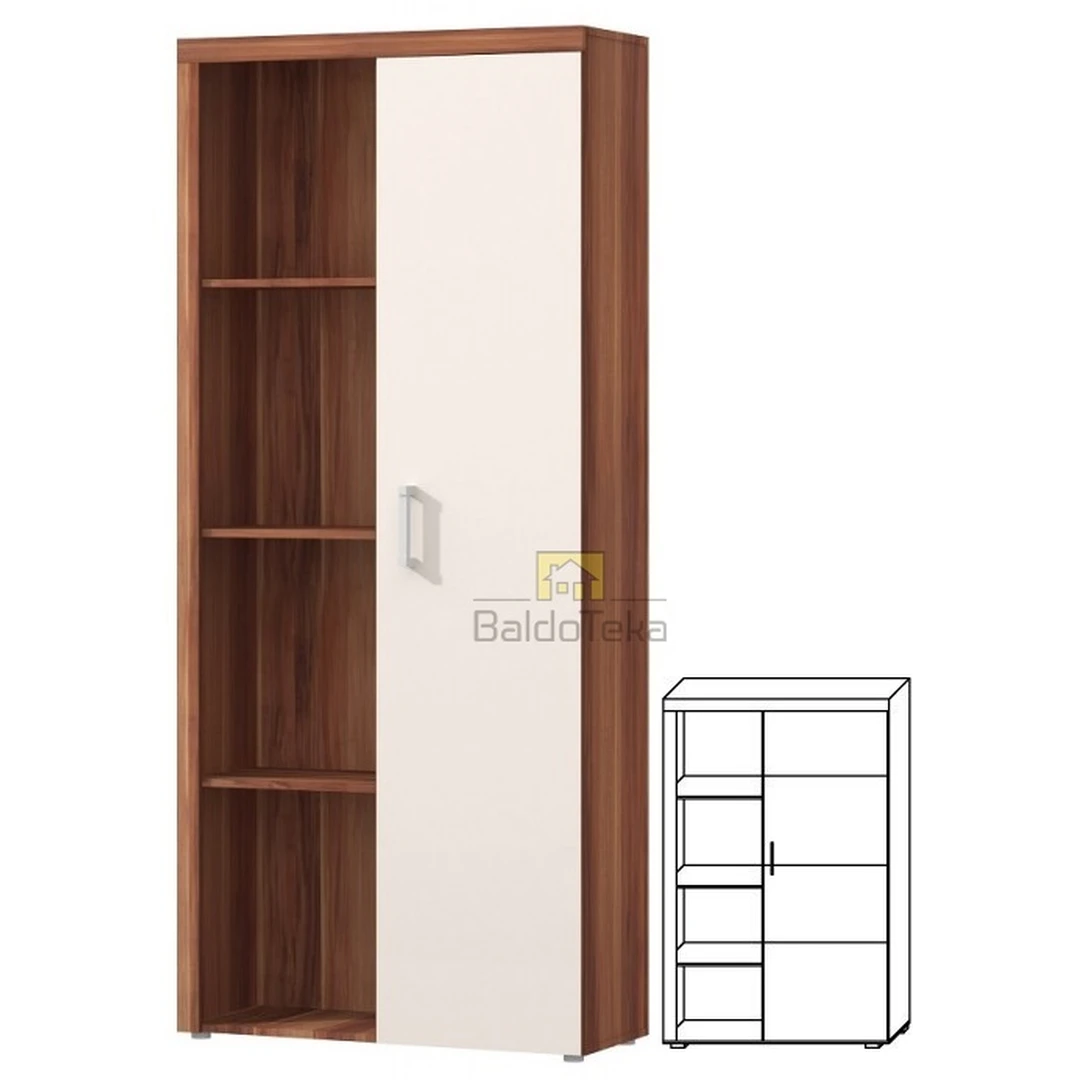 Šiuolaikiški SAMBA spintos – San Marino & Kreminė matinė