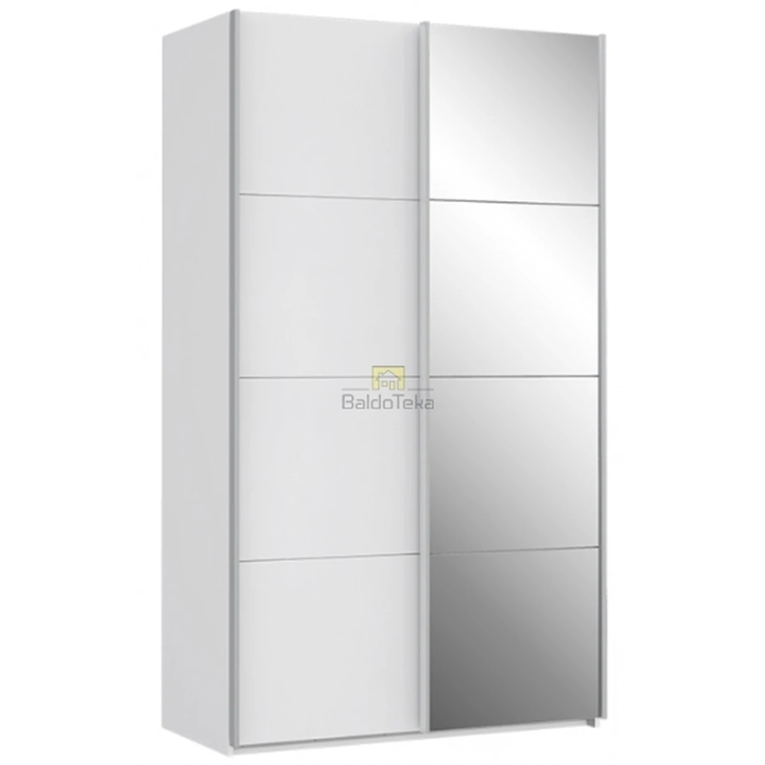 Elegantiški balti LMDP spintos – modernus ir erdvus sprendimas