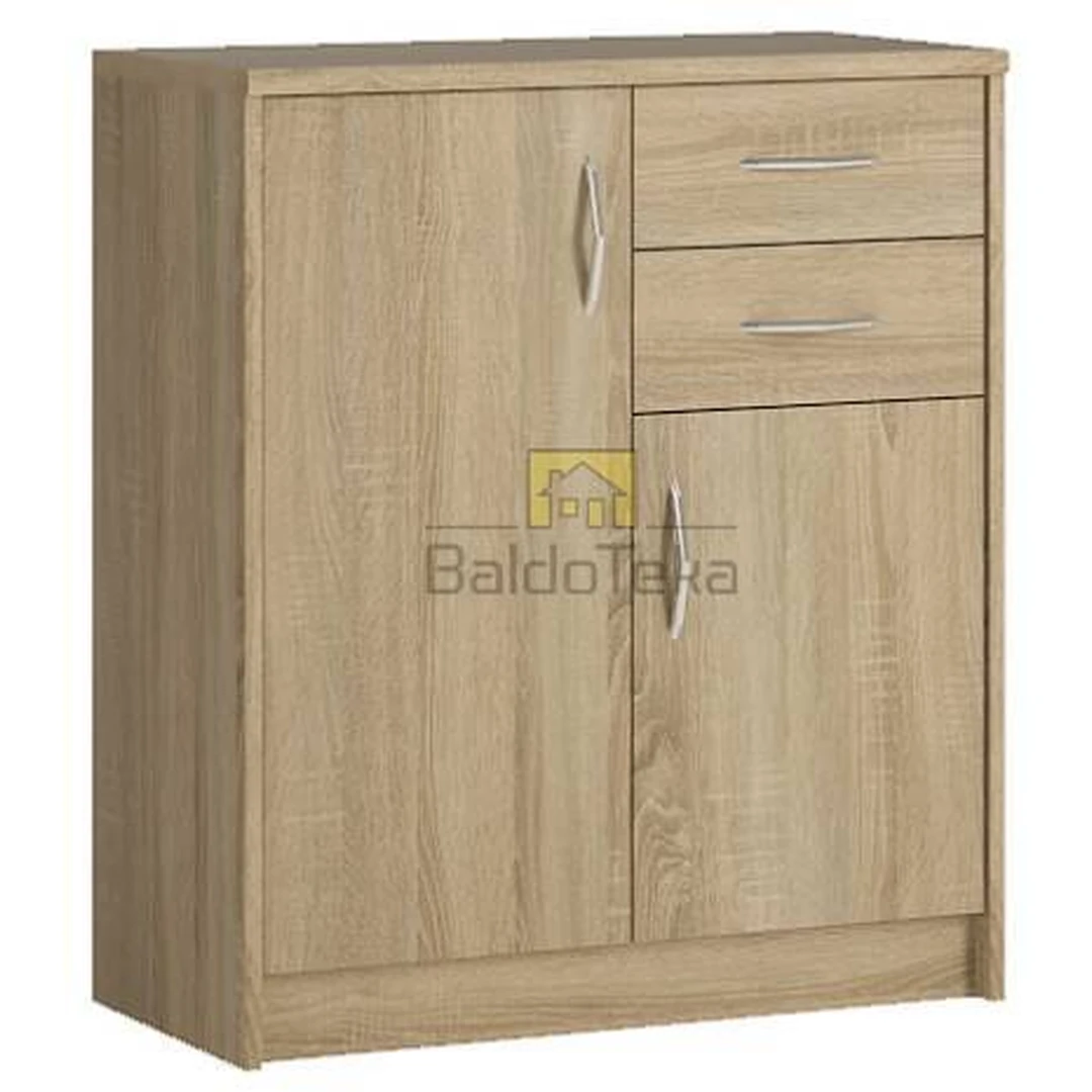 Šviesaus ąžuolo sonoma spalvos LMDP spinta