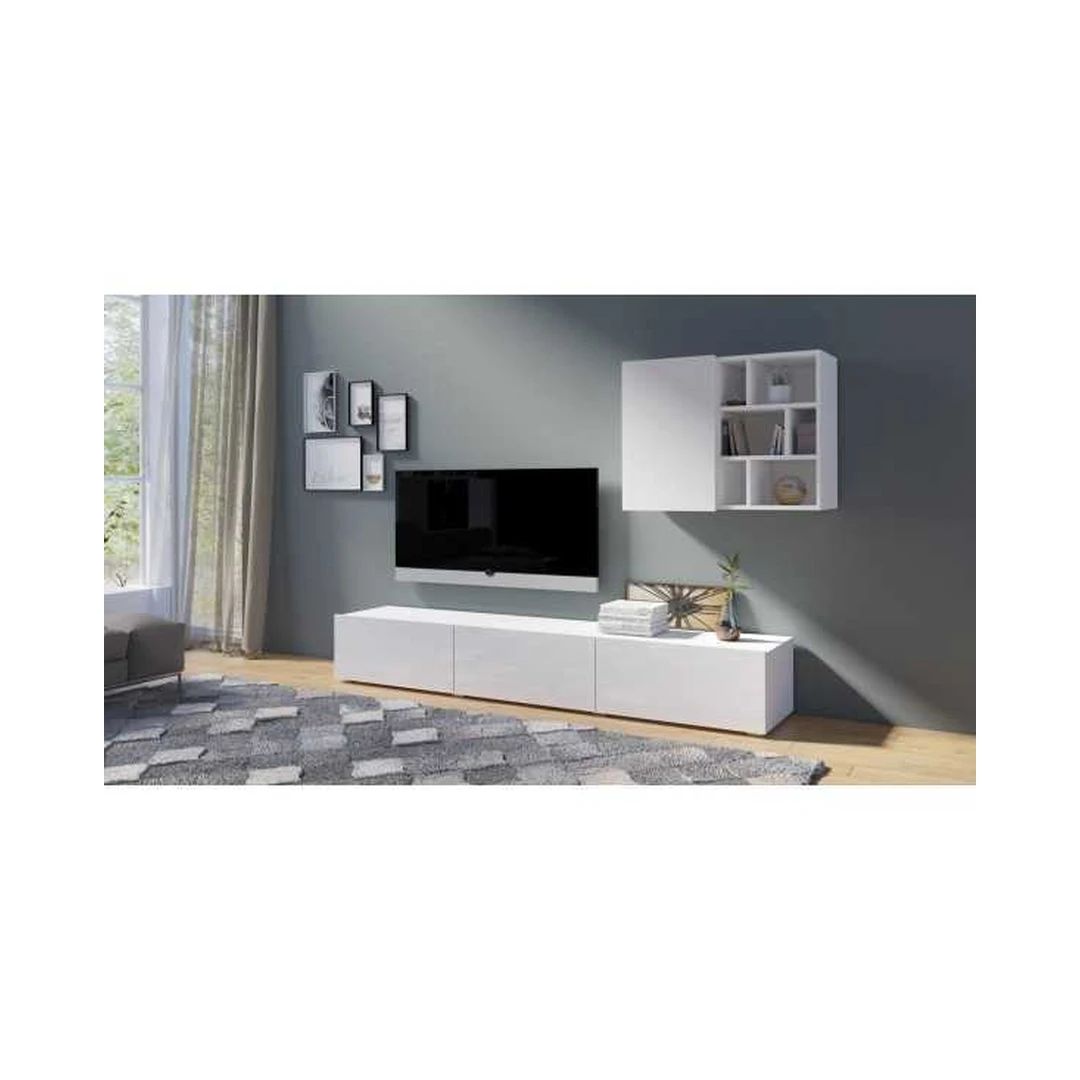 Moderni RTV spintelė Aksel 210x31x39,5 cm