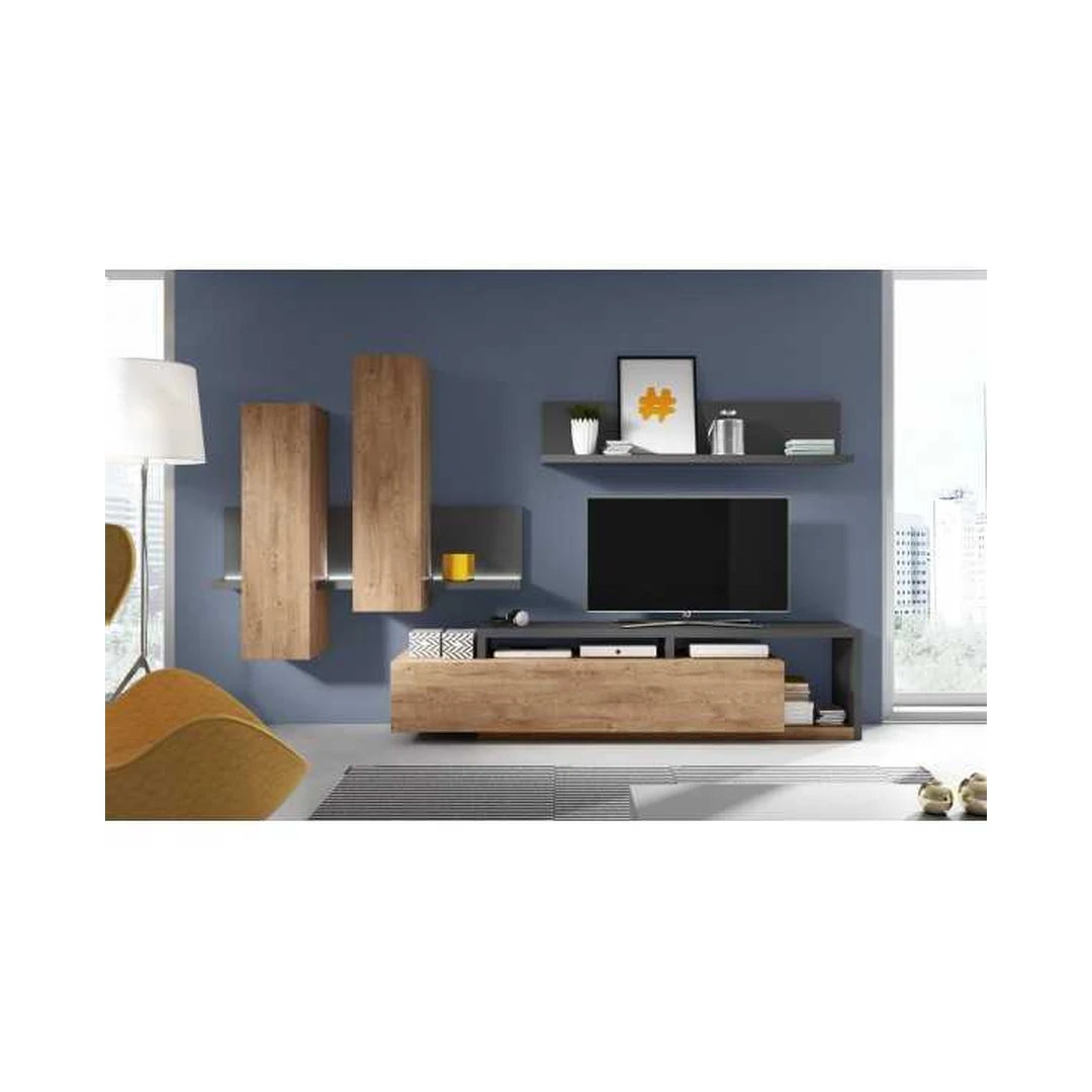 Moderni spintelė su lentyna – erdvus baldų sprendimas