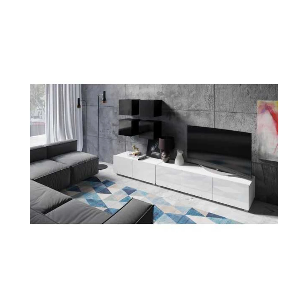 Modernus RTV spintelių komplektas su LED apšvietimu