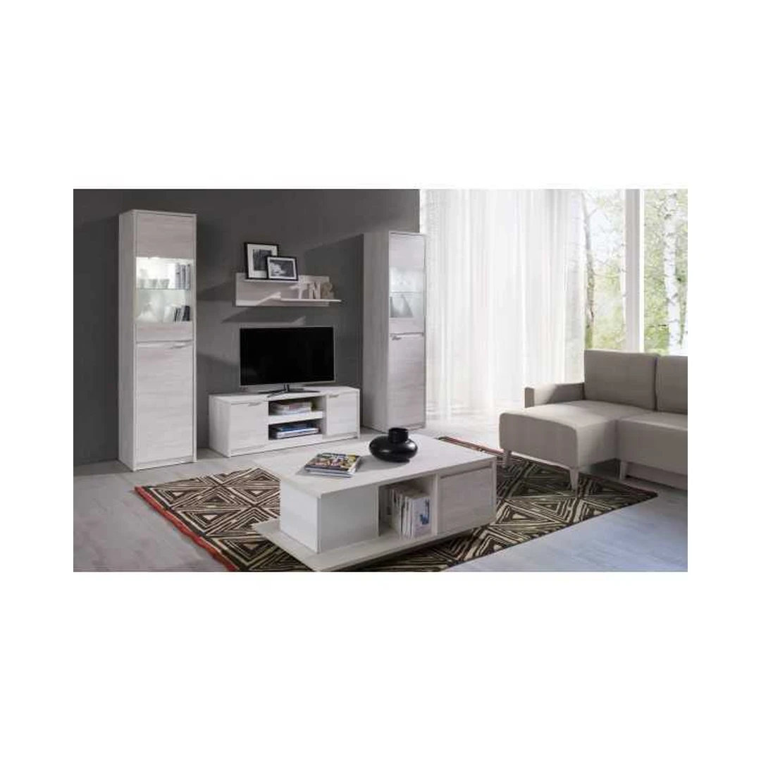 Šiuolaikiškos spintelės ir lentynos su LED apšvietimu