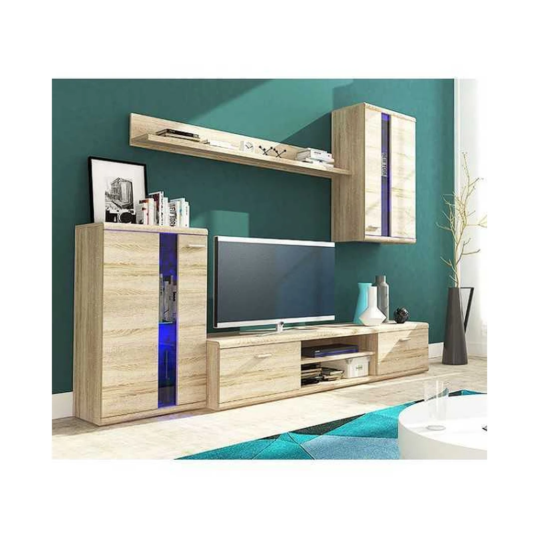 Moderni sekcija LENI LI-2 – erdvus ir funkcionalus baldų komplektas