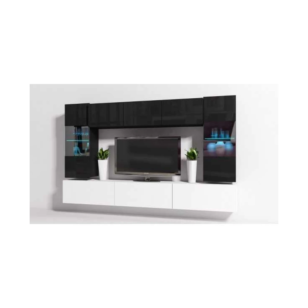 Ergonomiškos sieninės spintos su reguliuojamais tarpais