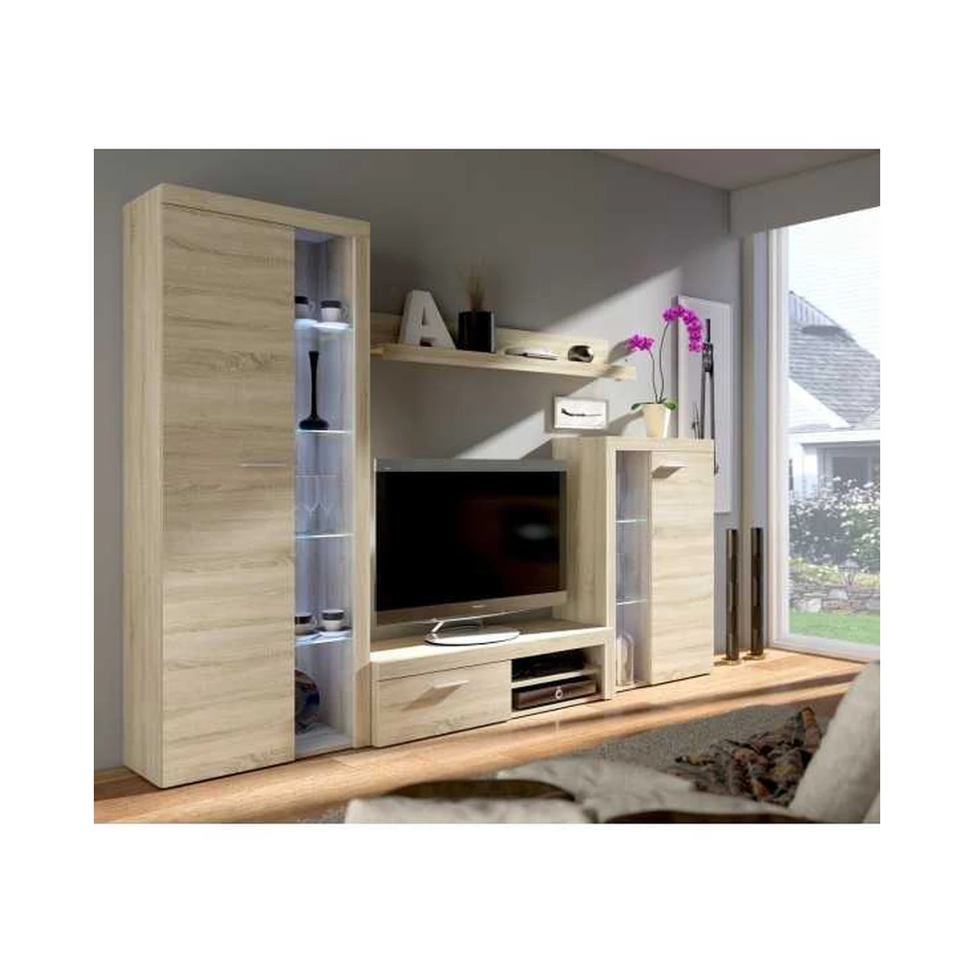 Aukšta spintelė su LED apšvietimu