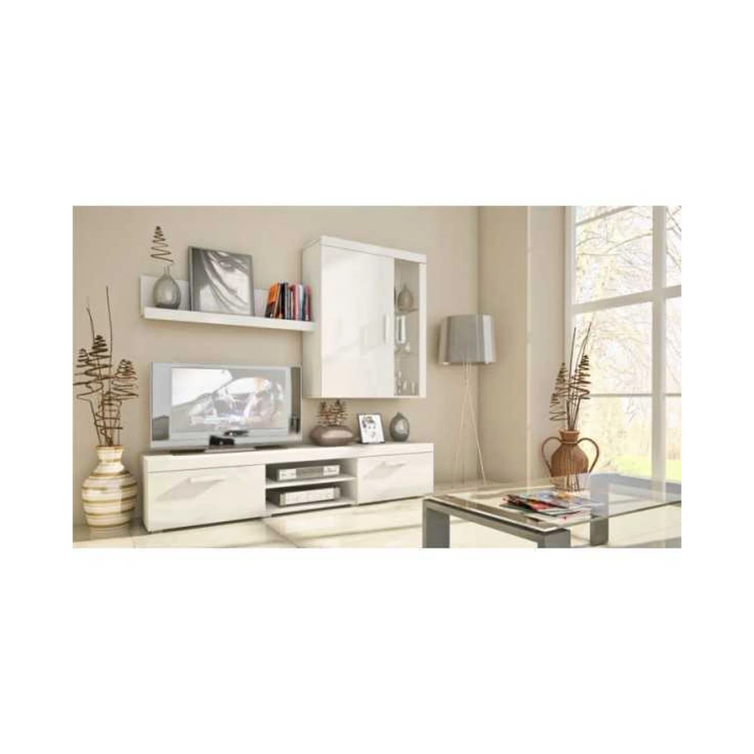 Pakabinama stiklinė vitrina su LED apšvietimu