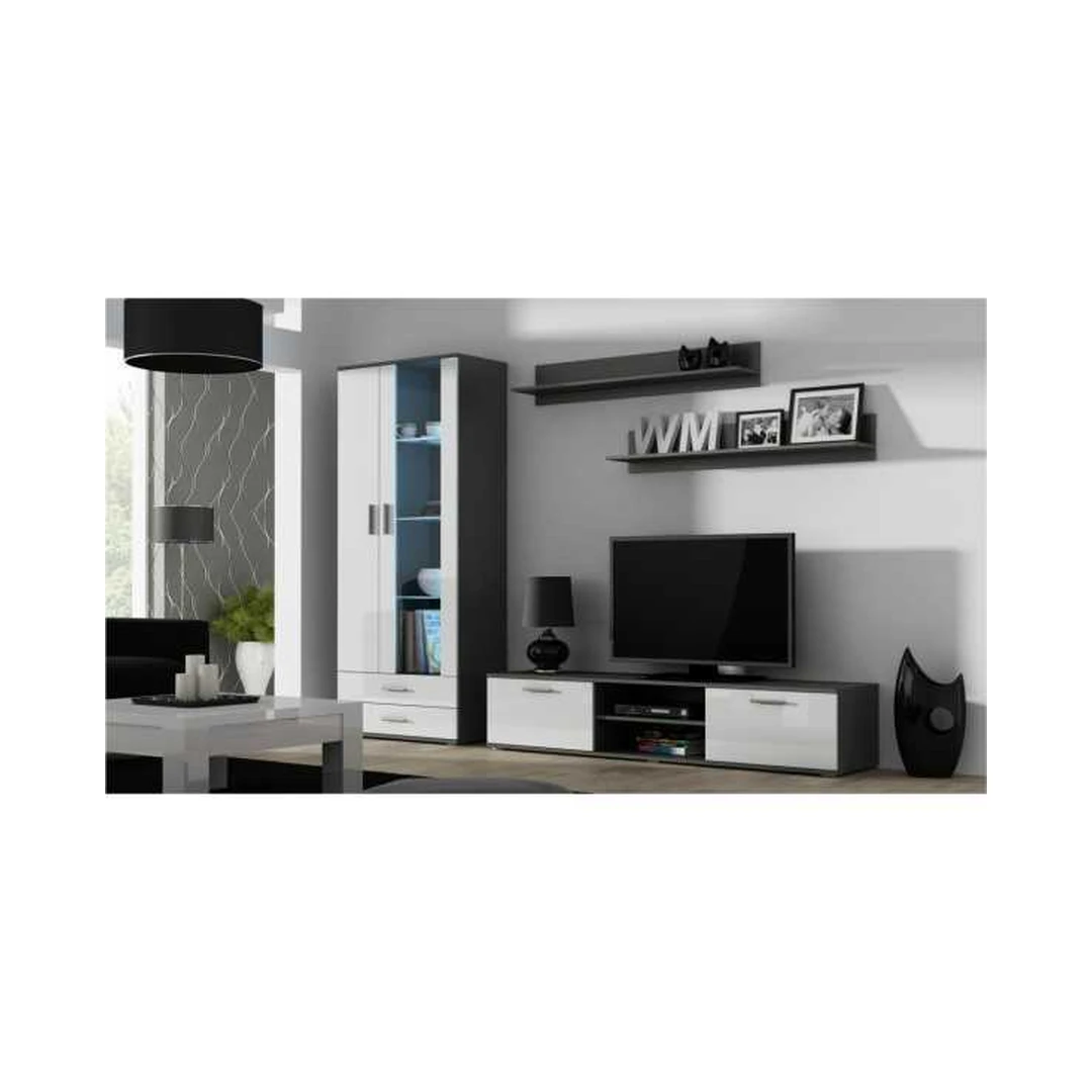 Moderni RTV 180 SOHO SH3 komoda su LED apšvietimu