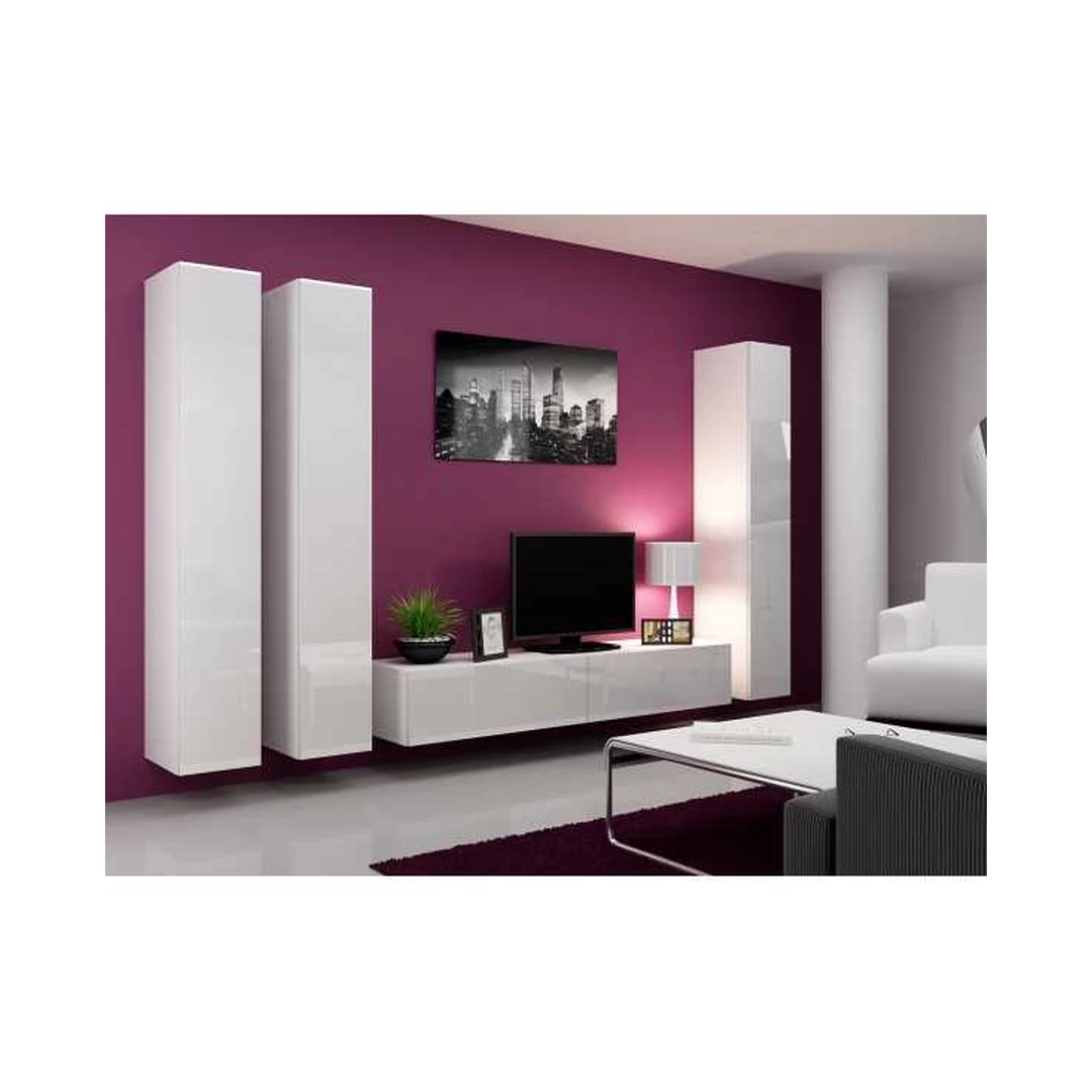 Moderni TV spintelė su vitrinomis VIGO