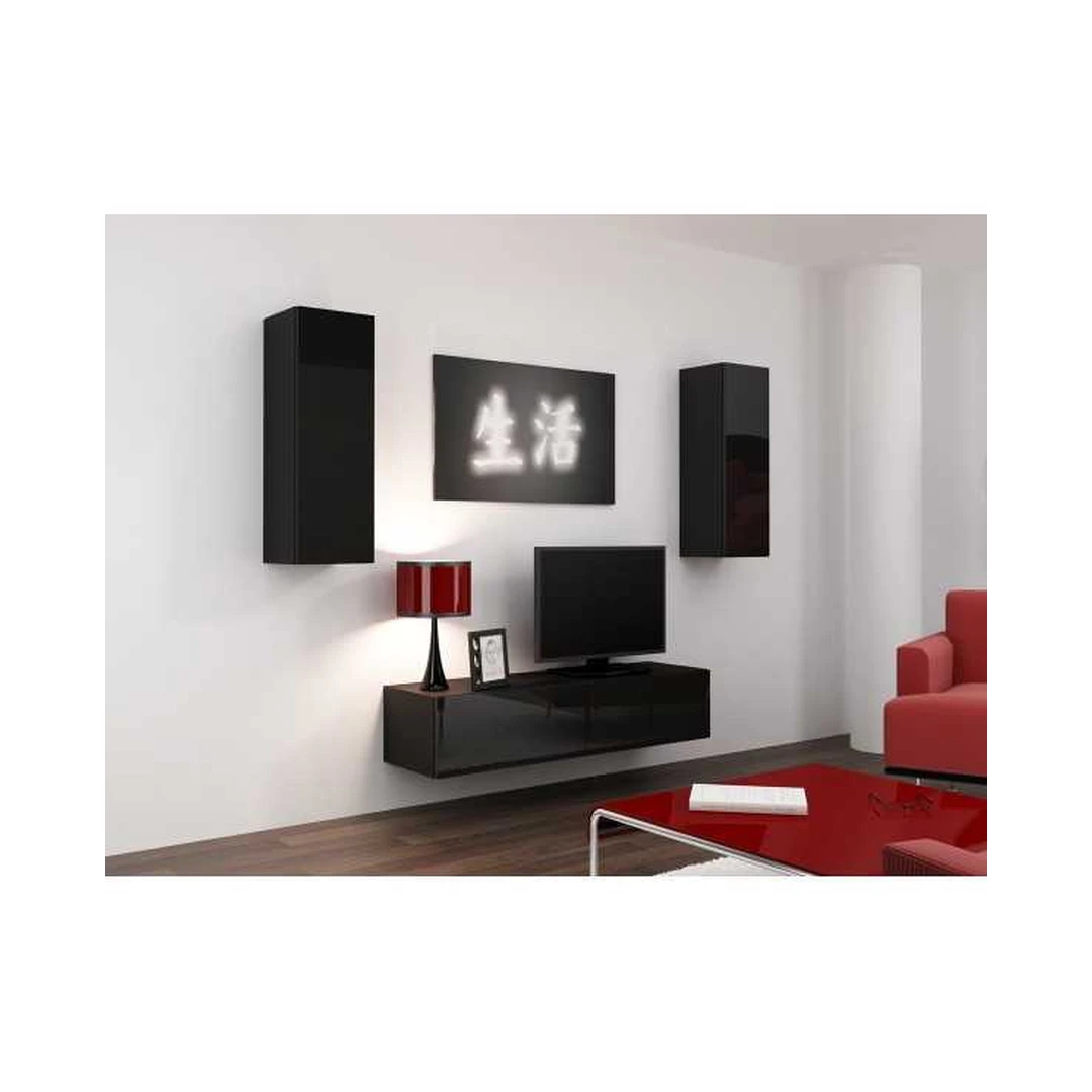 TV spintelė su pakab. spintelėmis