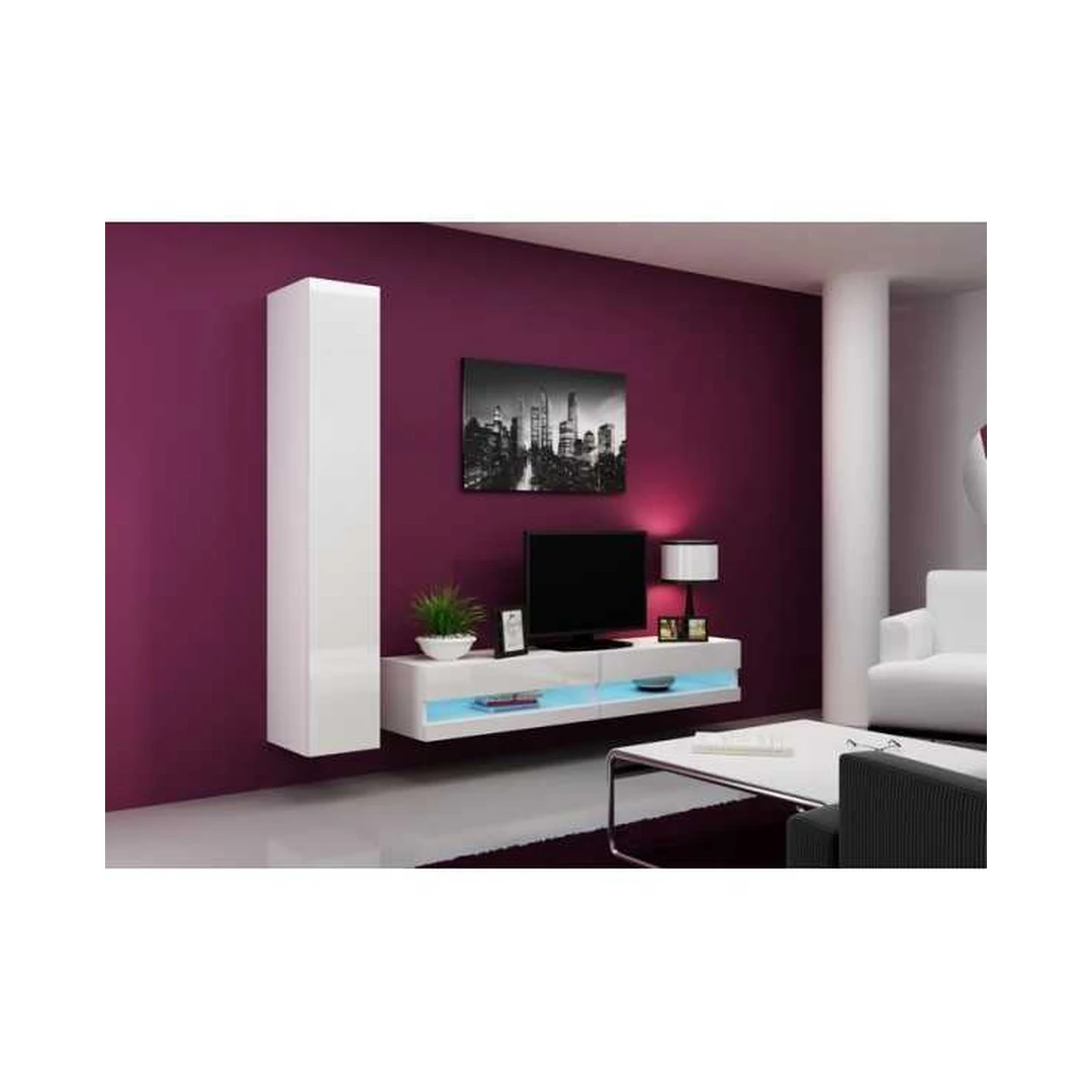 Moderni TV spintelė su LED apšvietimu