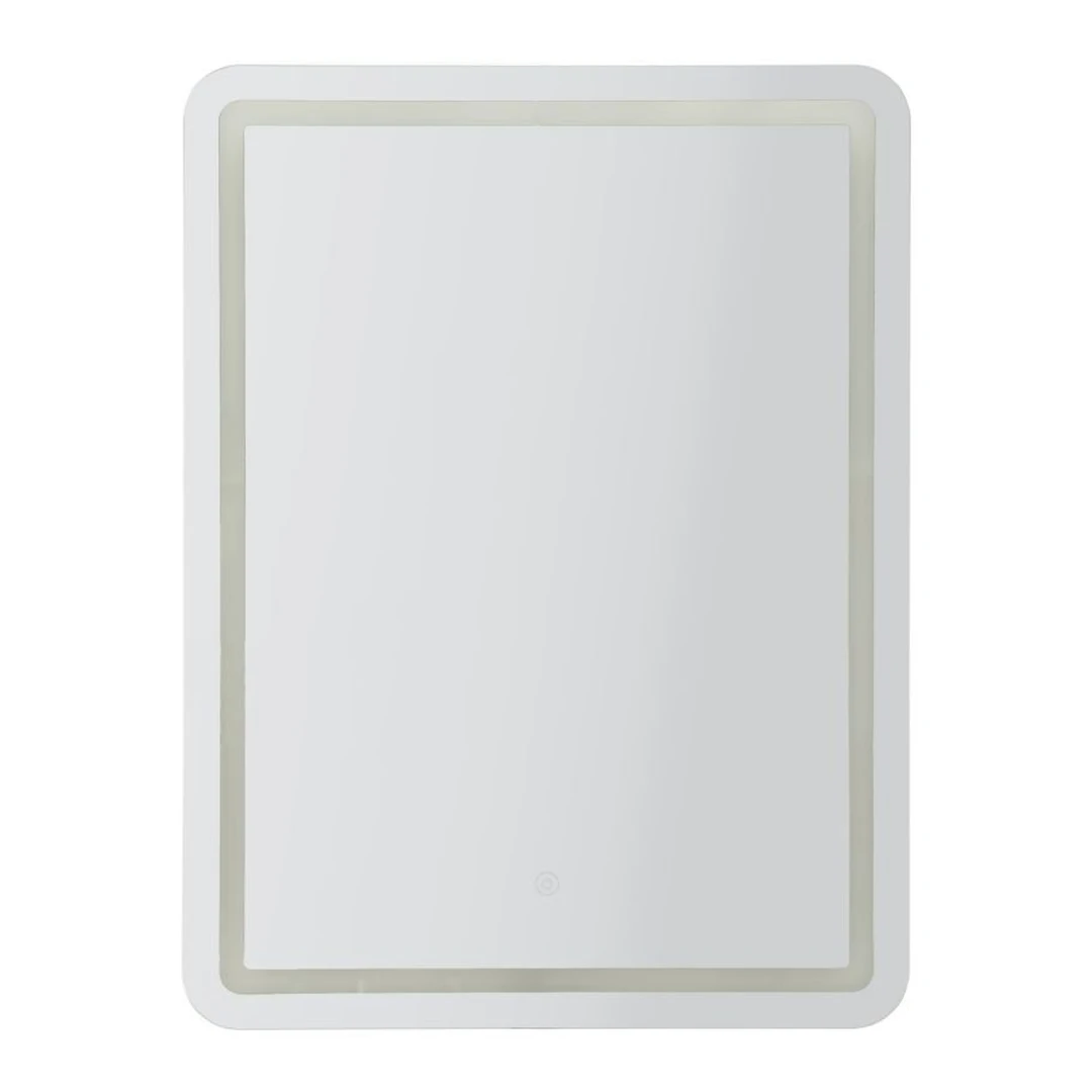 Sieninis veidrodis Simple, su LED apšvietimu, 60 × 80 × 3,5 cm - Veidrodžiai