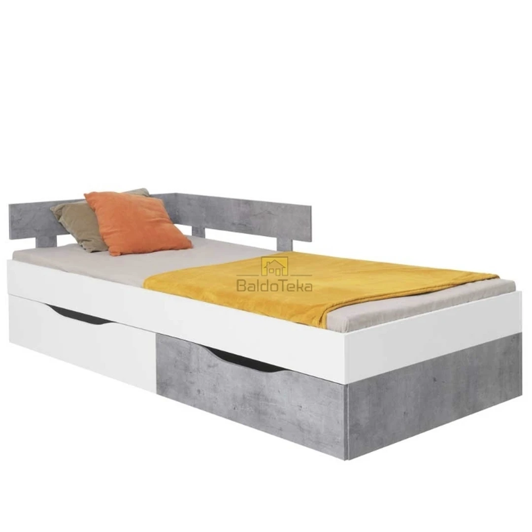 Ergonomiška lova su pagrindu 120×200 cm