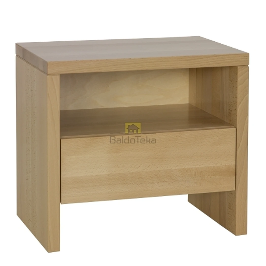 Natūralaus buko medžio spintelė – 50x45x35 cm