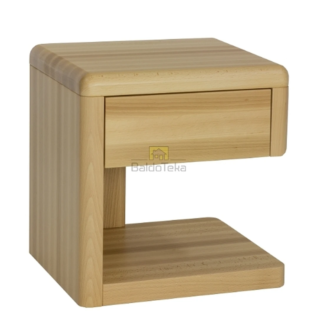 Natūralaus buko medžio spintelė – 40x42x40 cm