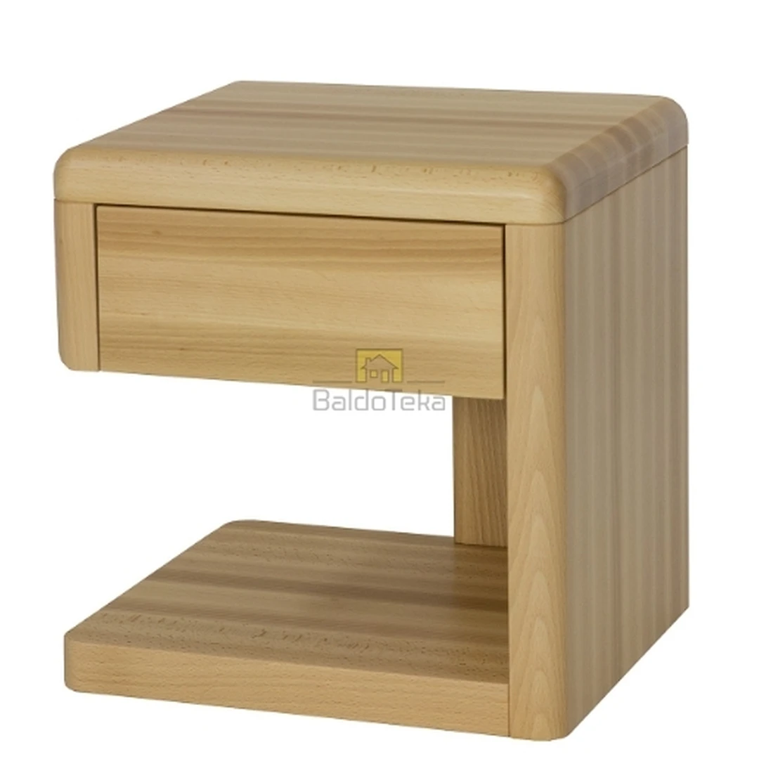 Natūralaus medžio bukas 40x42x40 cm