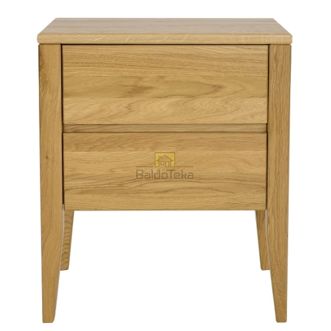 Natūralus buko medžio stalelis – 50x59x35 cm