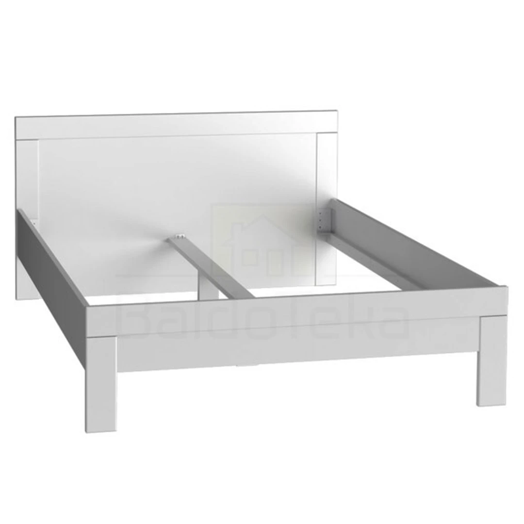 140x200 cm lova su minimalistiniu dizainu