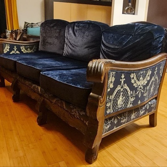 Sofa + 2 fotelis - Minkštų baldų komplektai