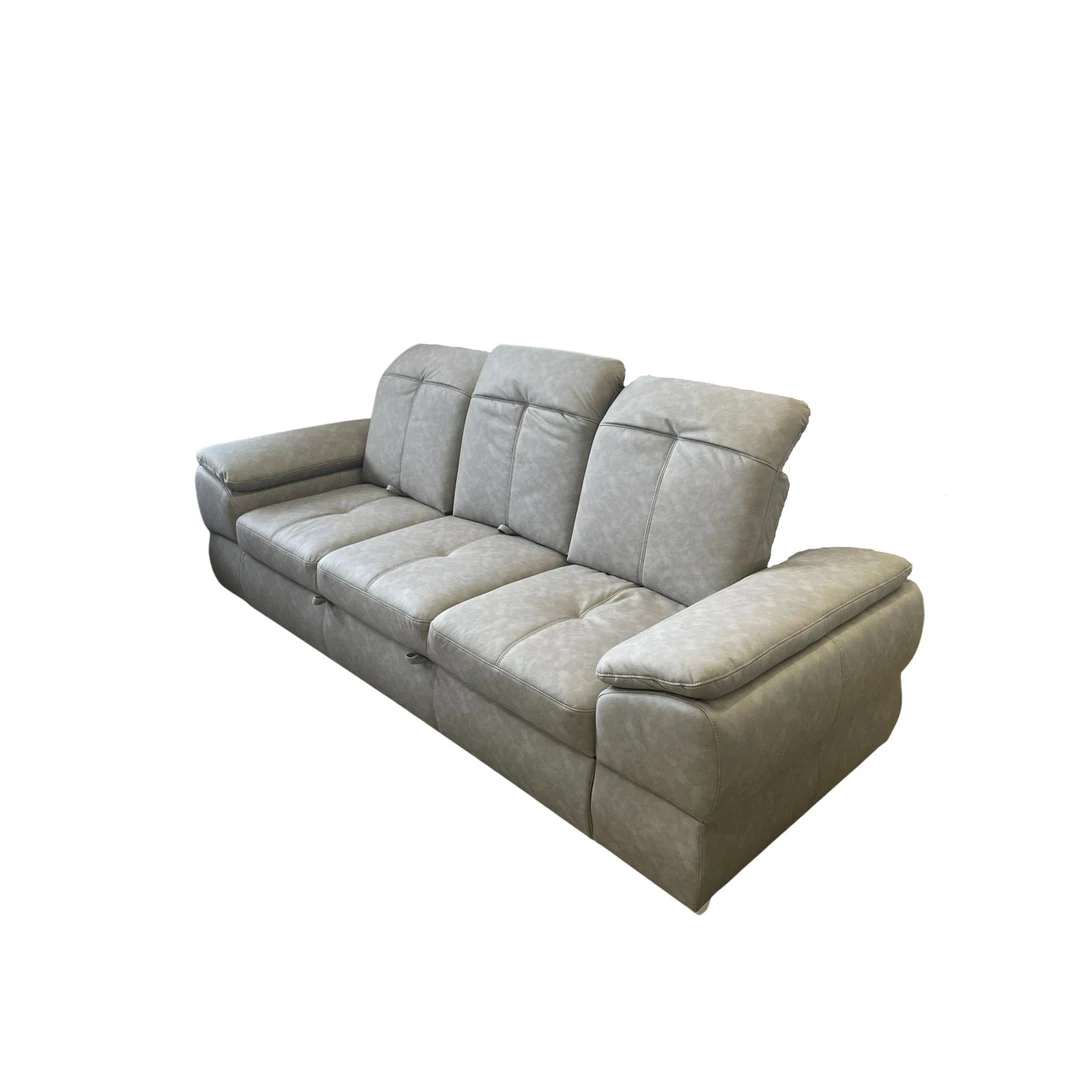 Elegantiška minkšta sofa su atlošu