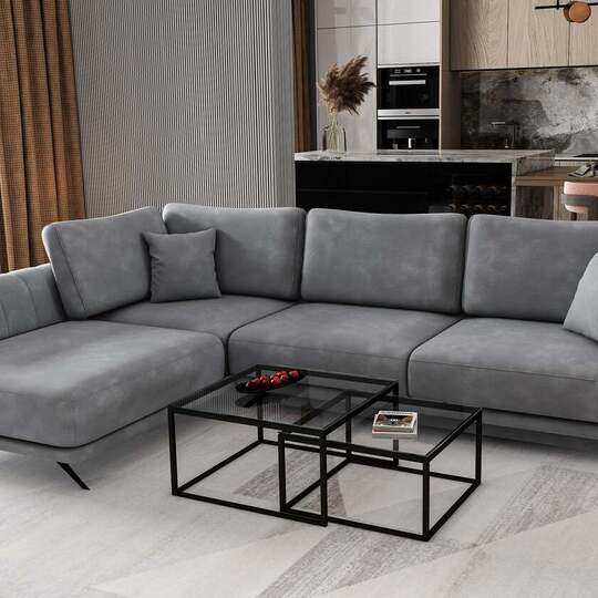 Sofa EL4170 - Minkšti kampai