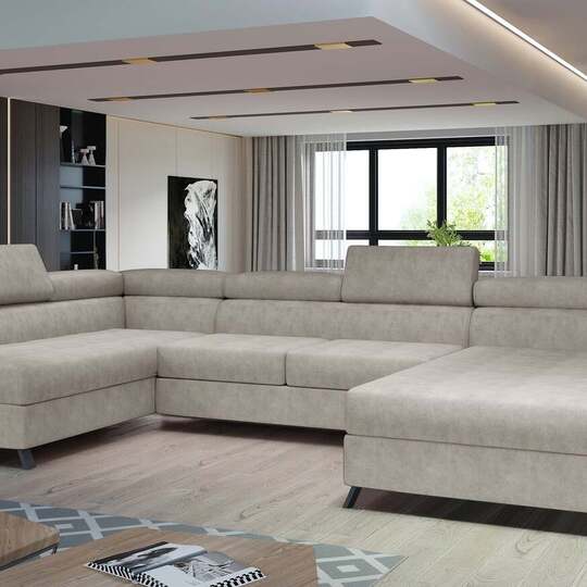 Sofa EL5170 - U formos minkšti kampai