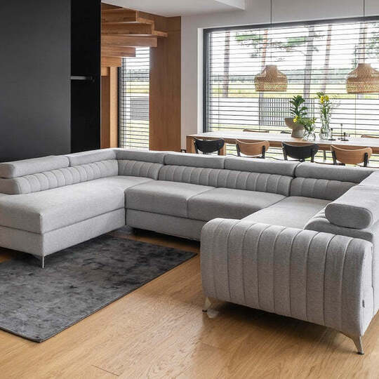 Sofa EL8461 - U formos minkšti kampai