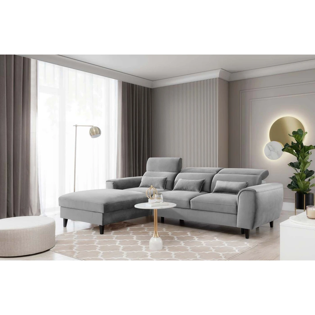 Lux kampinė sofa EL8547 – komfortas ir ilgaamžiškumas
