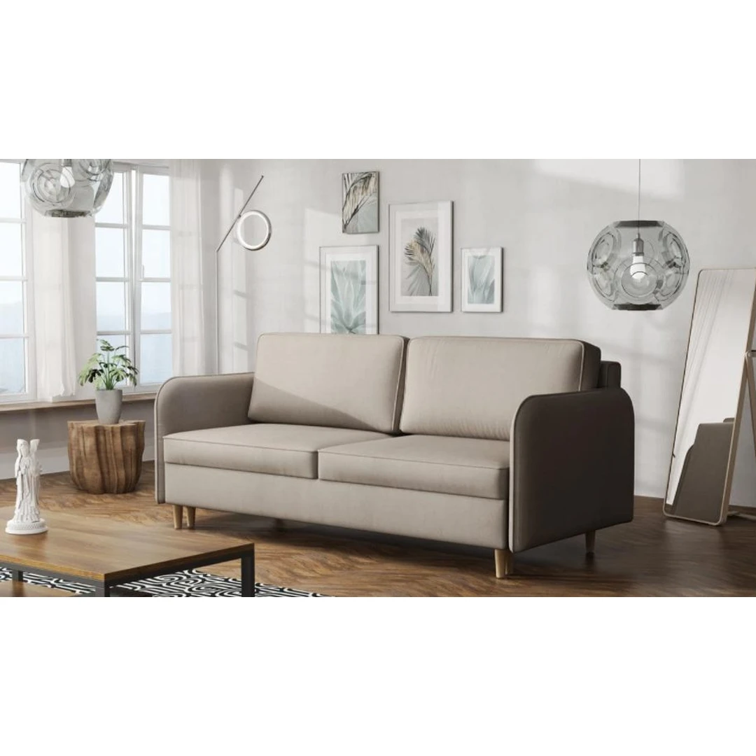 Šiuolaikiška minkšta sofa – komfortas ir stilius