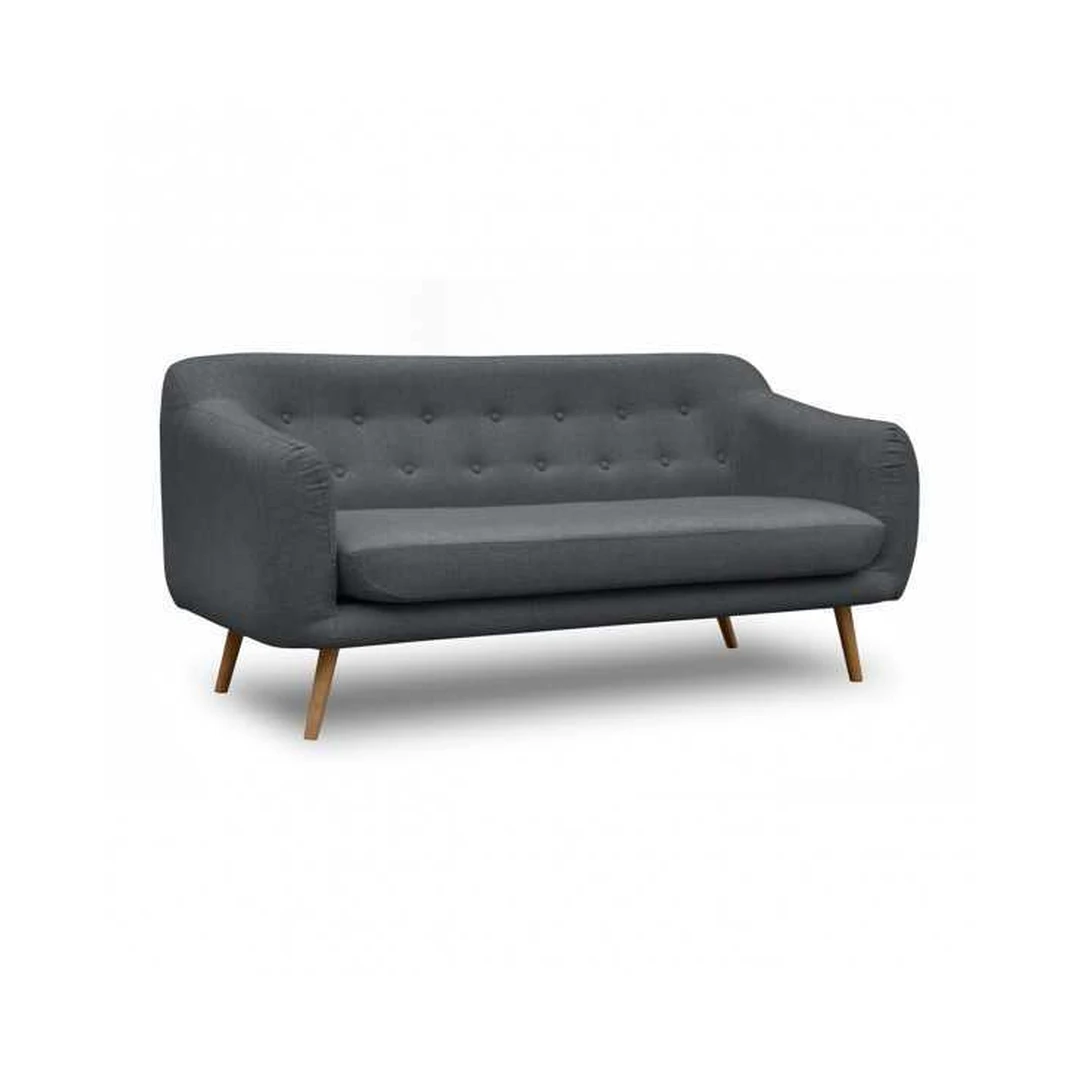 Ergonomiškas sofos fotelis su mediniu rėmu ir Inari 94 audiniu