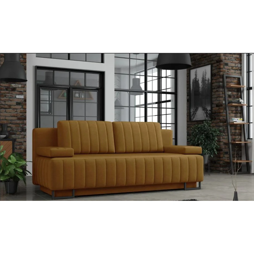 Patogi ir stilinga sofa-lova su miegama funkcija