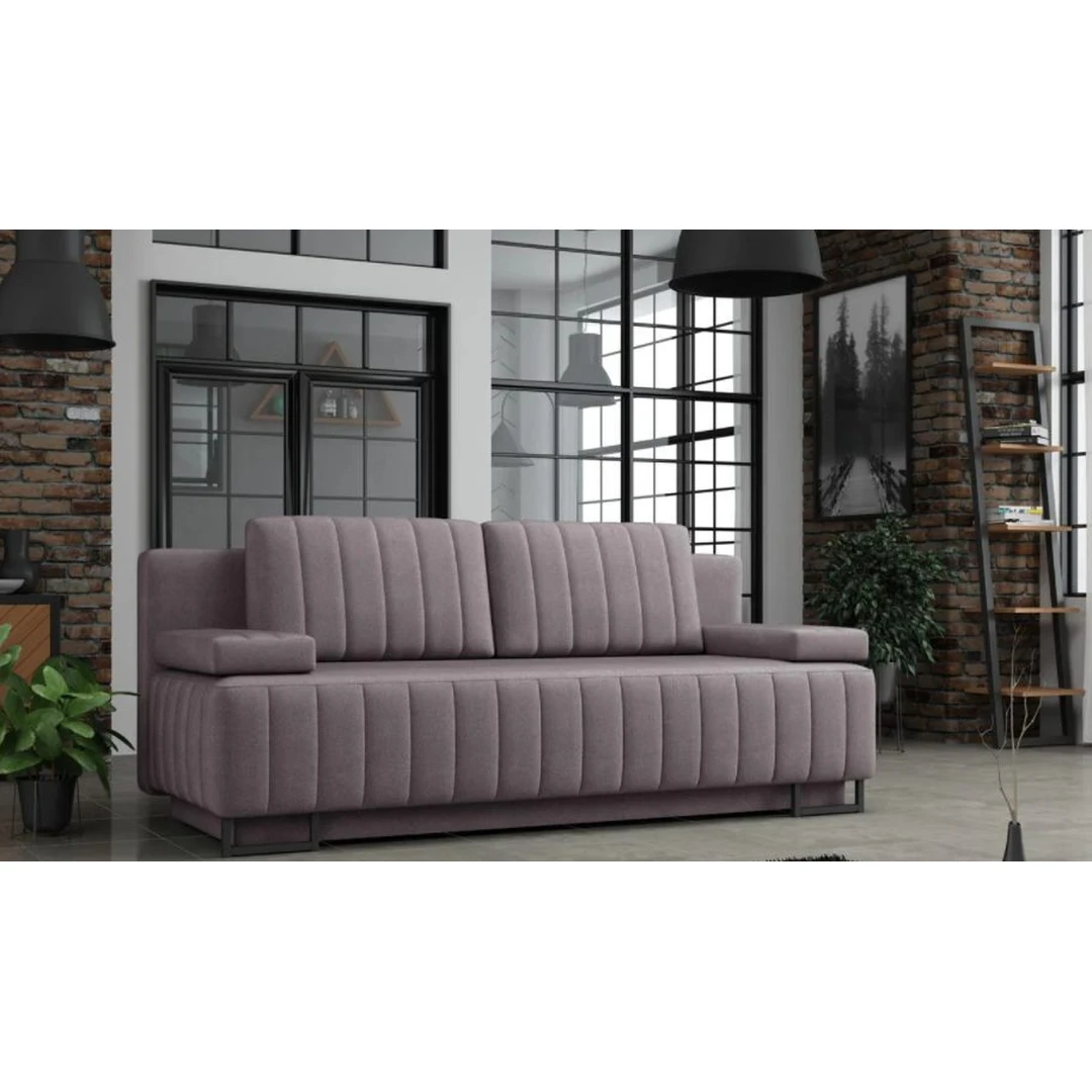 Patogi ir stilinga sofa-lova su miegama funkcija