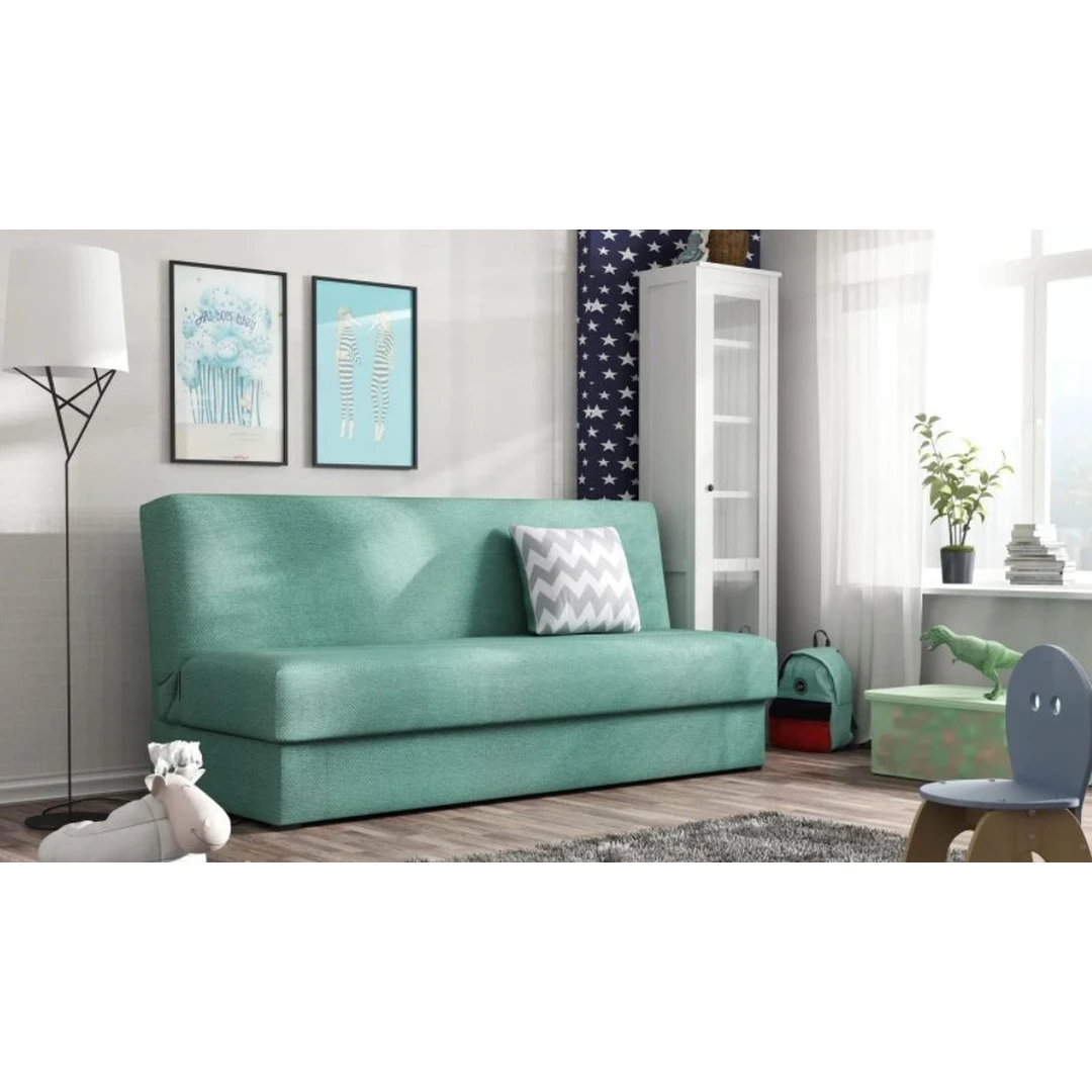 Įvairių spalvų sofos lovos su miegama funkcija – puikus pasirinkimas svetainei ar jaunuolio kambariui